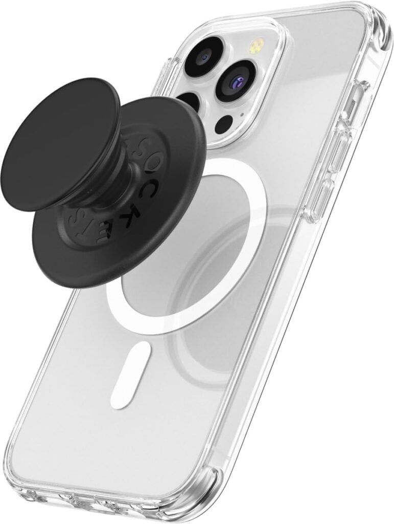 PopSockets Phone Grip for MagSafe, Magnetic Holder, Phone Stand -