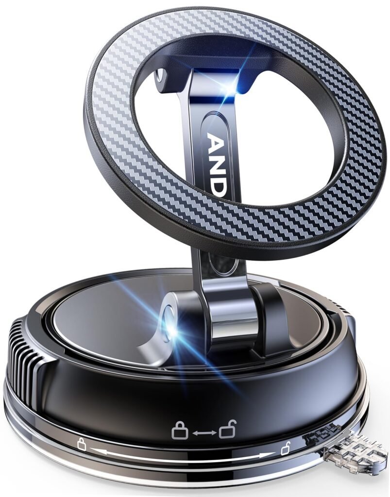ANDERY Car Phone Holder for Magsafe [78+LBS Strongest Suction &